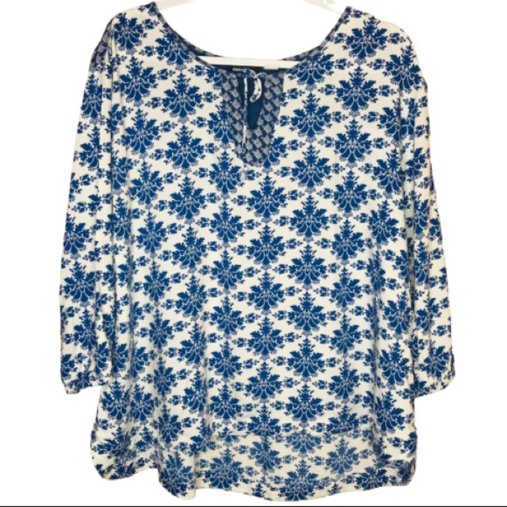 BASIC EDITIONS. Women’s tunic blouse size XXL